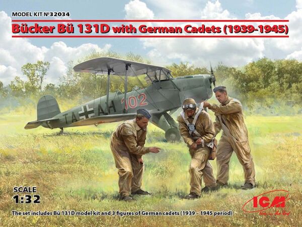 Bücker Bü131D with German cadets (1939-1945) 32034