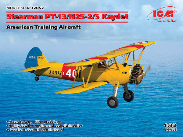 Stearman PT13/N2S-2/5 Kaydet (SPECIAL OFFER - WAS EURO 64,95) 32052