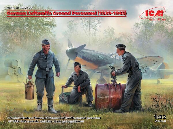 German Luftwaffe Ground Personel (1939-1945) (3 figures)  32109