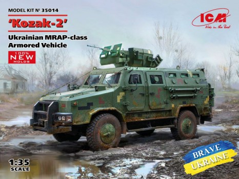 Kozak 2 Ukrainian MRAP-class Armored vehicle 35014