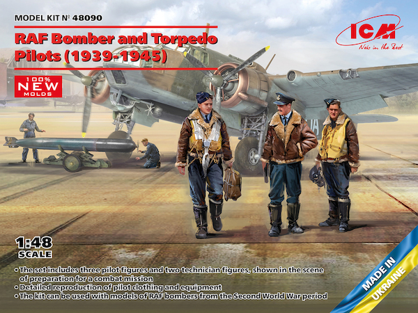 RAF Bomber and Torpedo Pilots (1939-1945)  48090