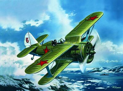 Polikarpov I-153 Chaika 48095