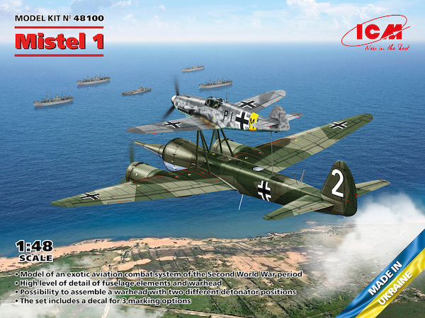 Mistel 1 German WWII composite. 48100