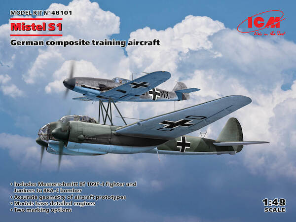 Mistel S1 German WWII composite. Training Version (SPECIAL OFFER - WAS EURO 74,95) 48101
