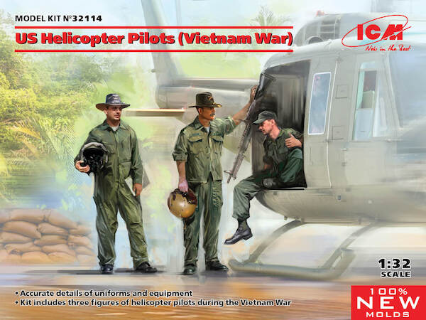 US Helicopter Pilots (Vietnam War) (3 fig.)  32114
