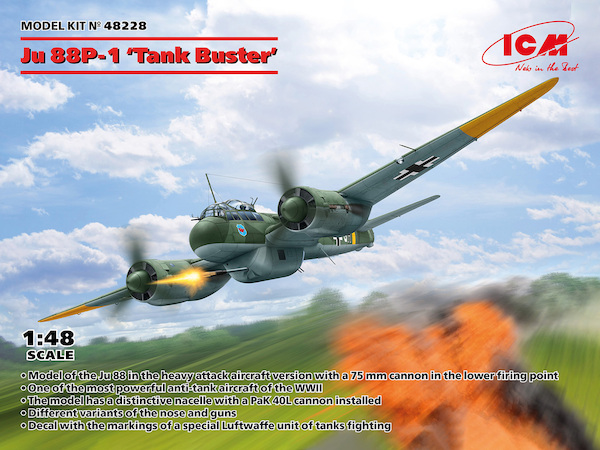 Junkers Ju88P-1 Tankbuster  48228