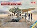 Junkers Ju88A-4 with German ground Personnel and Torpedo trailers ICM48229