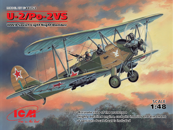 Polikarpov U-2/Po-2, WWII Soviet Night light Bomber  48252