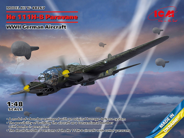Heinkel He111H-8 Paravane Balloon cutter (SPECIAL OFFER - WAS EURO 79,95) 48267
