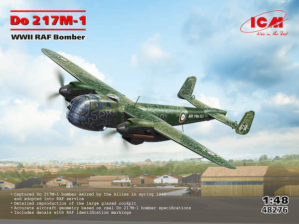 Dornier Do217M-1, WWII RAF Bomber 48276