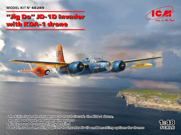 "Jig Dog" JD1D Invader with KDA-1 Drone (SPECIAL OFFER - WAS EURO 89,95) 48289