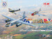 Conquerors of Europe's sky (B26C Marauder), Spitfire MKXIV, P51D Mustang) ICM-48324