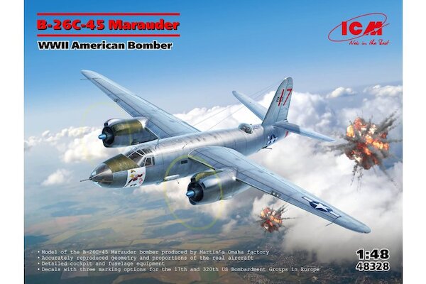 Martin B26C-45 Marauder  "WW2  American Bomber"  48328