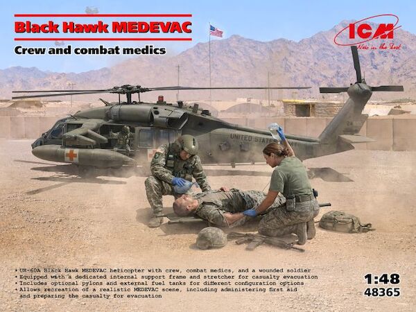UH-60A Black Hawk Medevac with crew and Combat medics  48365