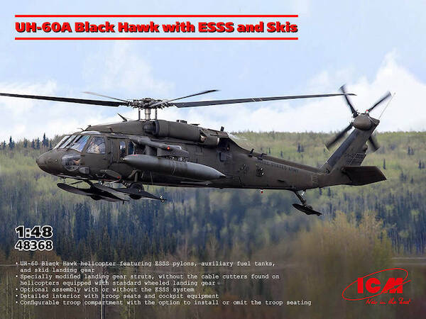 UH-60A Black Hawk With ESSSS and Ski's 48368