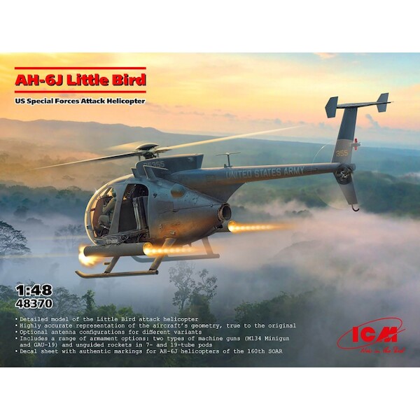 AH-6J Little Bird, US Special Forces Attack Helicopter  48370