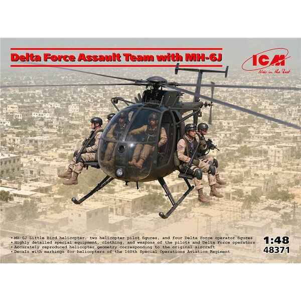 MH-6J with Delta Force Assault team 48370