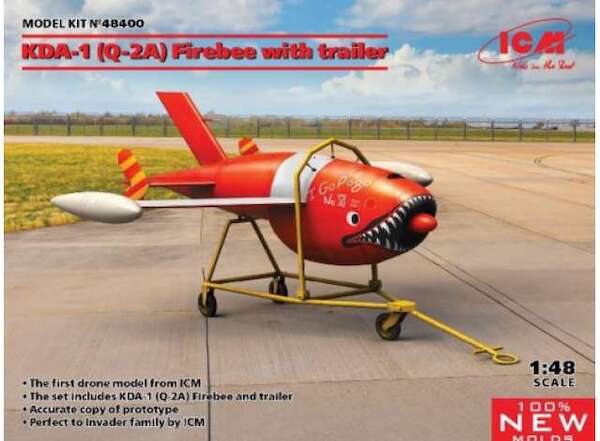 KDA-1 (Q-2A) Firebee with trailer 48400