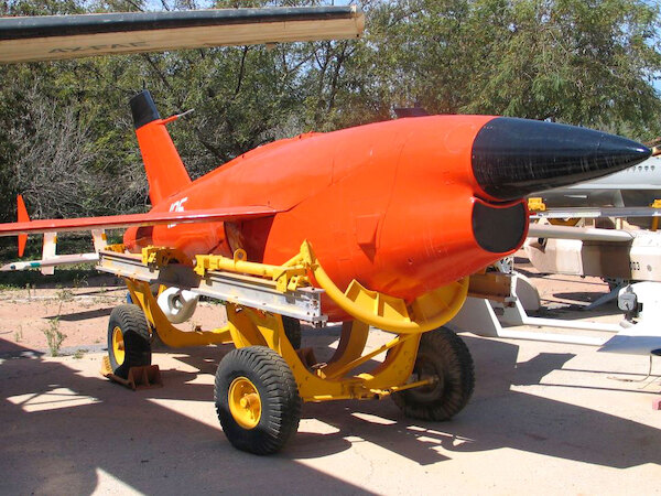 Q-2C (BQM-34A) Firebee with trailer  48401