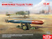 WW British Torpedo trailer  with  Torpedo icm48405