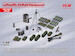 Luftwaffe Airfield Equipment (100% new molds) ICM-48409
