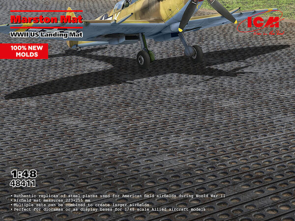 Marston Mat, WWII US Landing Mat 48411