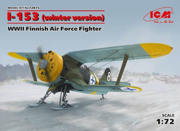 Polikarpov I-153 Chaika (Winter version) Finnish Air Force  72075