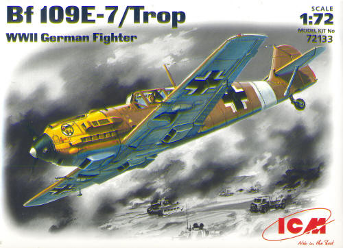 Messerschmitt BF109E-7 Trop (Luftwaffe) 72133