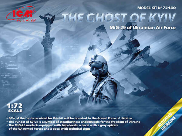 The Ghost of Kiev; Mikoyan MiG29 Fulcrum of the Ukrainian AF (BACK IN STOCK) 72140