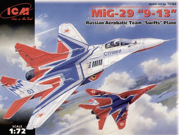 Mikoyan MiG29 9-13 Fulcrum (Swifts Acro team)  72142
