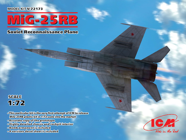 Mikoyan MiG-25RB Foxbat 72173