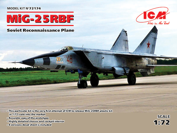Mikoyan MiG-25RBF Foxbat 72174