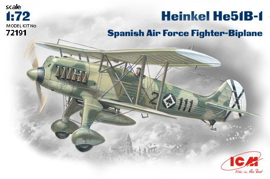 Heinkel He51B-1 (Condor Legion)  72191