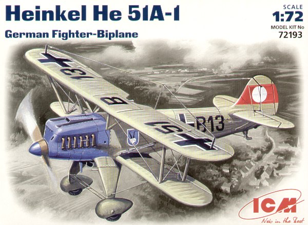 Heinkel He51A-1 (Luftwaffe) 72193