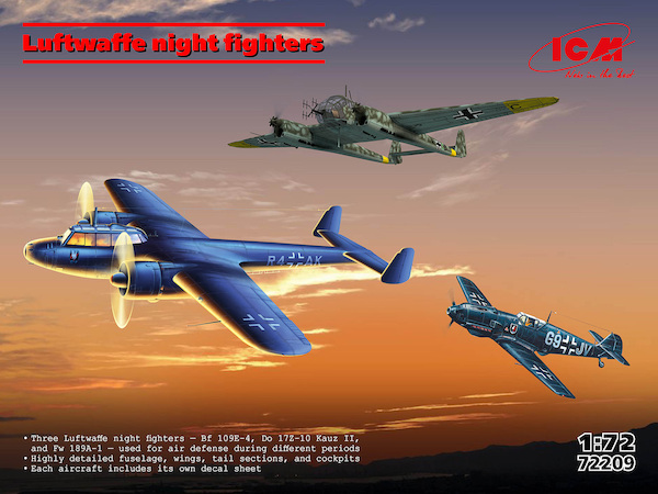 Luftwaffe night fighters  72209