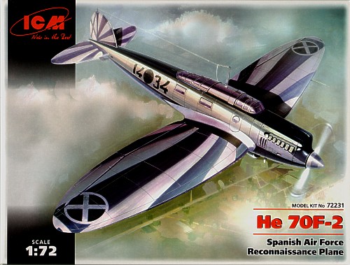 Heinkel He70F-2 Blitz " Spanish AF"  72231