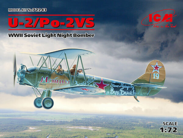 Polikarpov U2/Po-2VS WWII Soviet light night bomber  72243