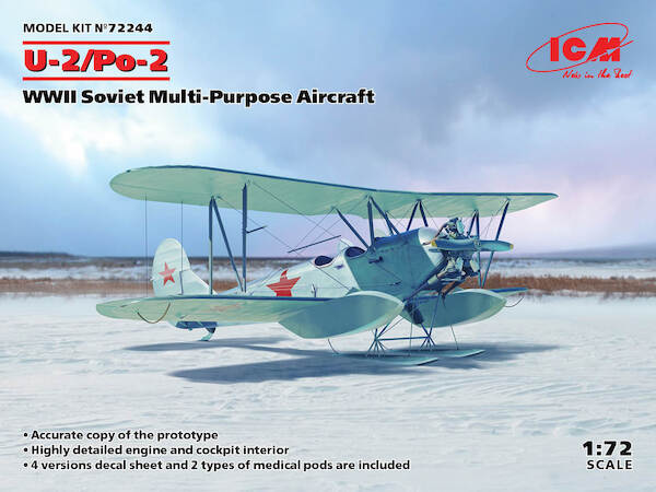 Polikarpov U-2/Po-2, WWII Soviet Multi Purpose Aircraft  72244
