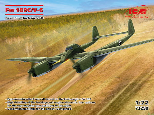 Focke Wulf Fw 89C/V-6, German attack aircraft 72290