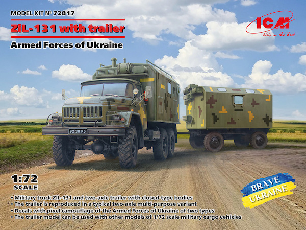 ZiL-131 with trailer Armed Forces of Ukraine 72817