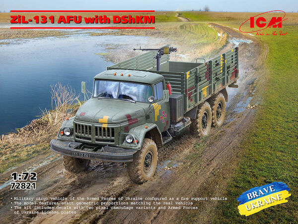 ZiL-131AFU  with DShKM Mchine gun  72821