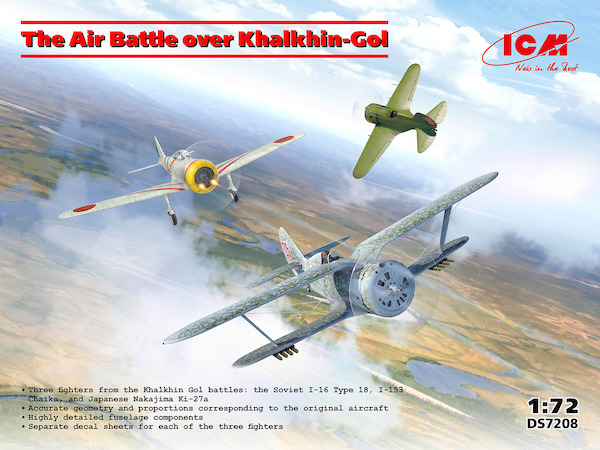 The Air Battle over Khalkhin Gol (Ki27. I-153 & I-16)  DS7208