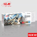 WW1 German Aviation Acrylic paint set  (6 bottles) ICM-3069