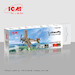 Acrylic paint set for Luftwaffe training aircraft (6 bottles) ICM-3097