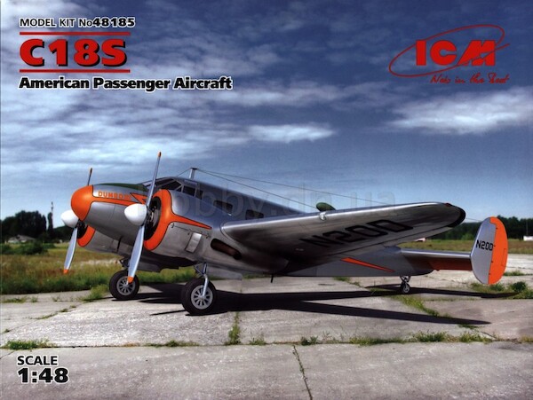 Beech C18S Passenger Aircraft ICM48185