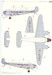 Beech C18S Passenger Aircraft  ICM48185