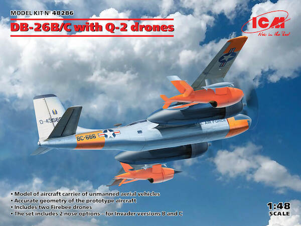 DB26B/C Invader with Q2 drones (SPECIAL OFFER- WAS EURO 79,95)  ICM48286