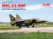 Mikoyan MiG25RBF Foxbat Reconnaissance Plane ICM-48904
