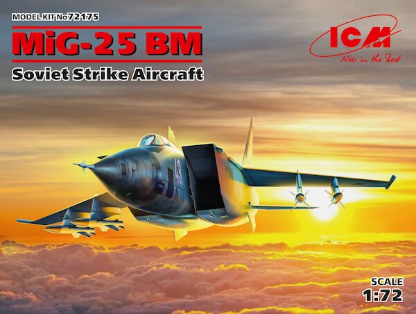 Mikoyan MiG-25BM Foxbat Strike Aircraft ICM72175