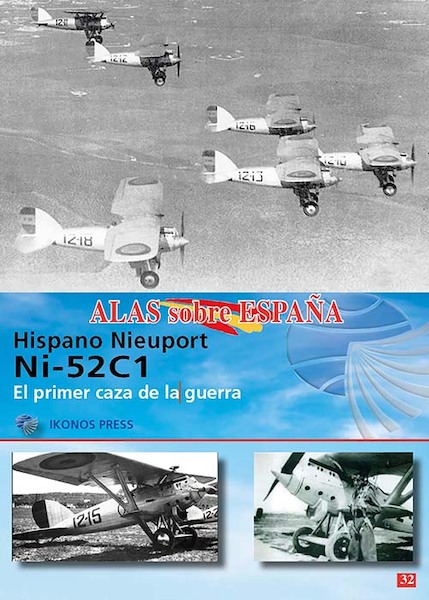 Alas sobre Espana No.32: Hispano Nieuport Ni-52C1  9788412755121